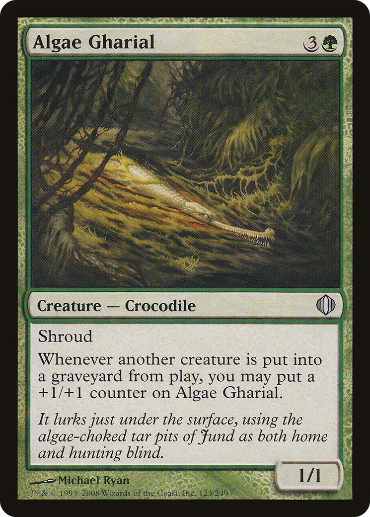 Algae Gharial (123) - Shards of Alara