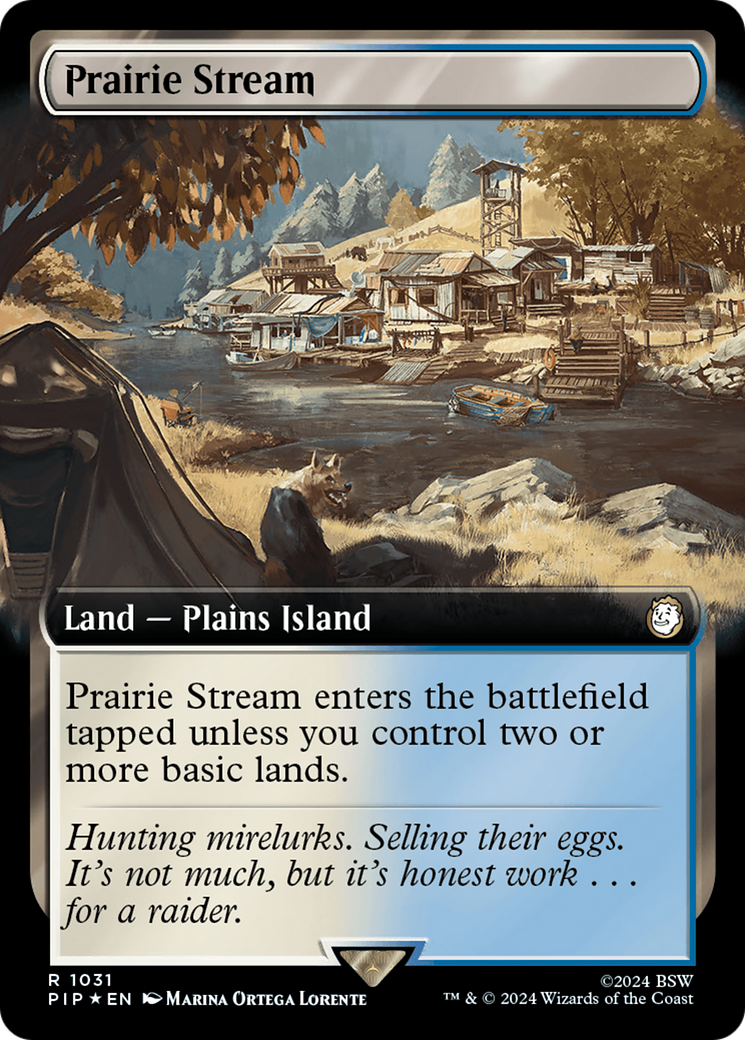 Prairie Stream (Extended Art) (1031) Surge Foil - Fallout
