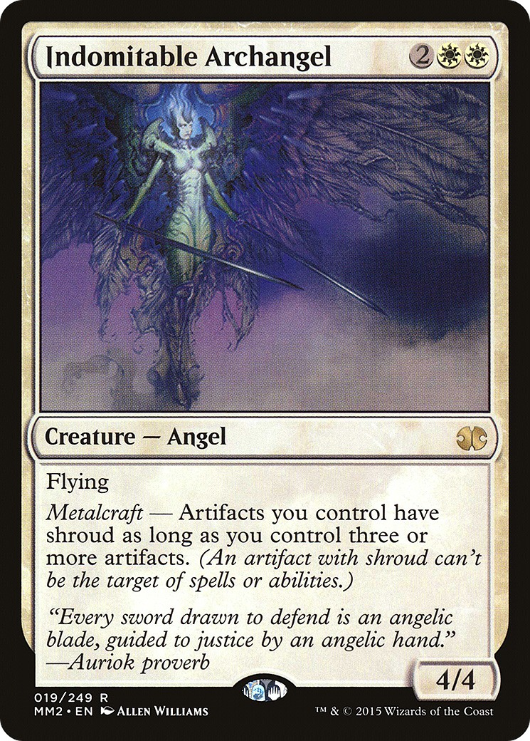 Indomitable Archangel (019) Foil - Modern Masters 2015