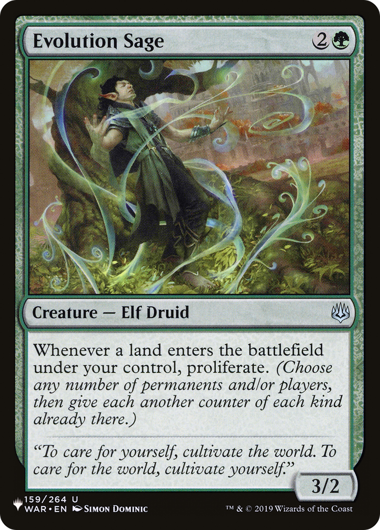 Evolution Sage (WAR-159)