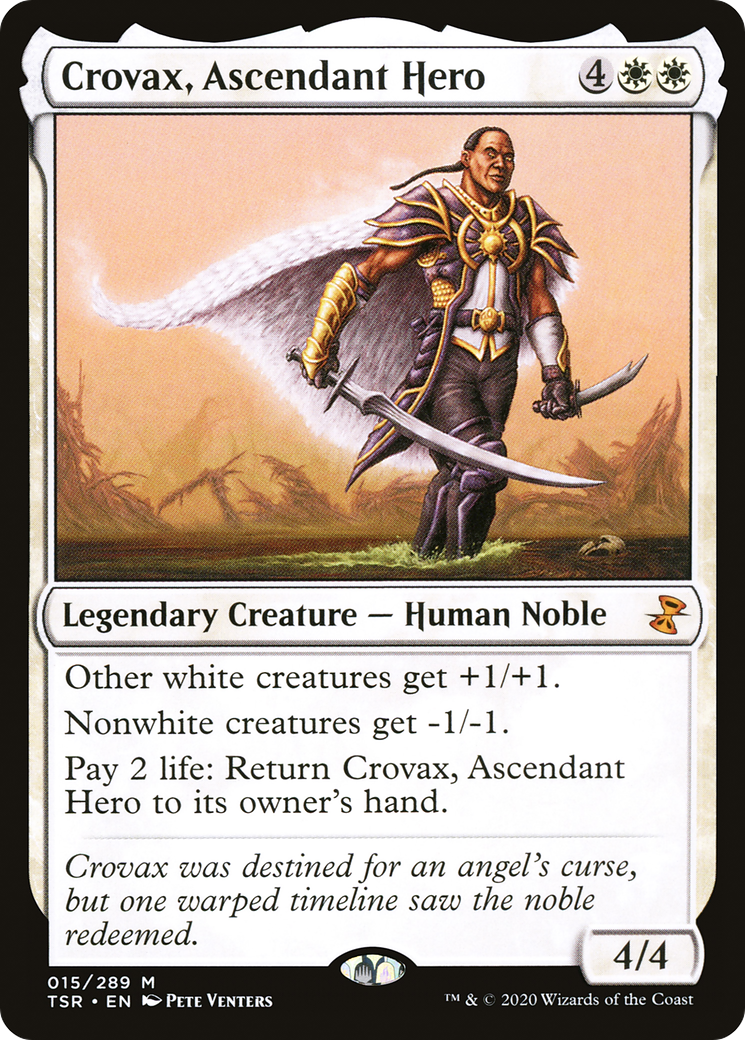 Crovax, Ascendant Hero (015) - Time Spiral Remastered