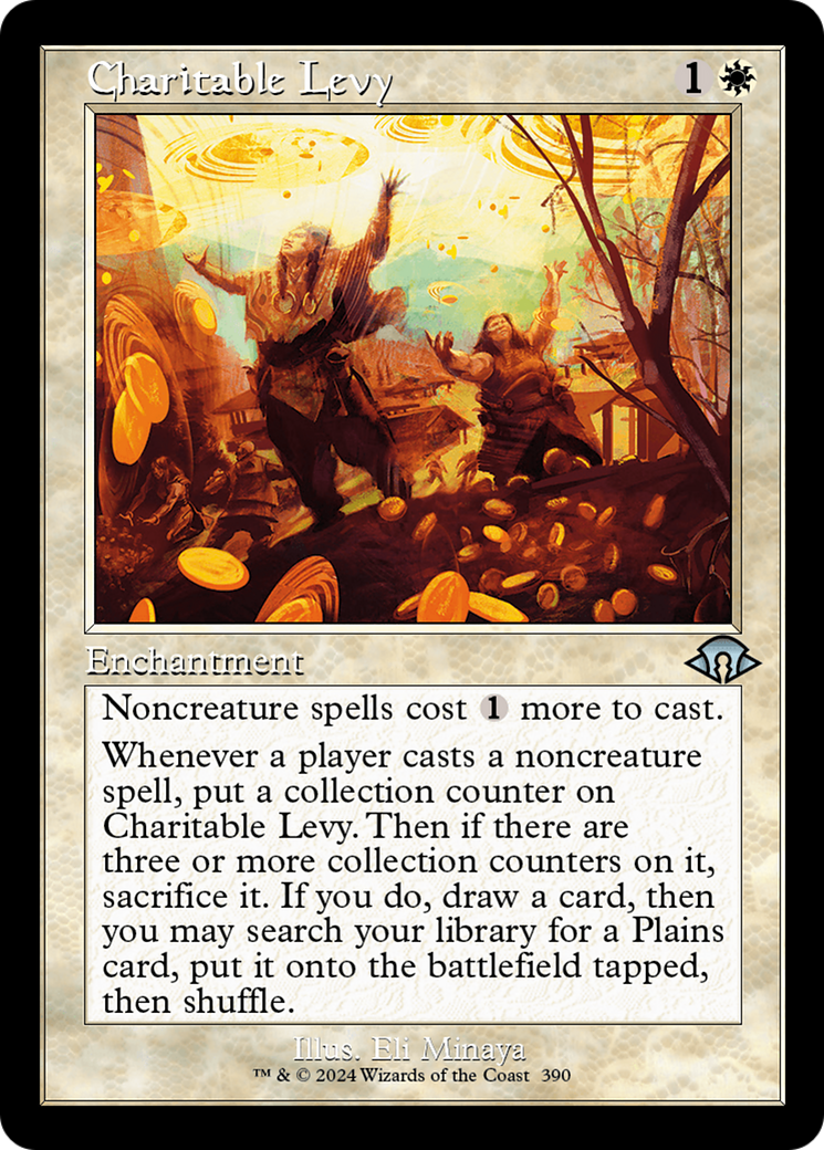 Charitable Levy (Retro) (390) Foil - Modern Horizons 3