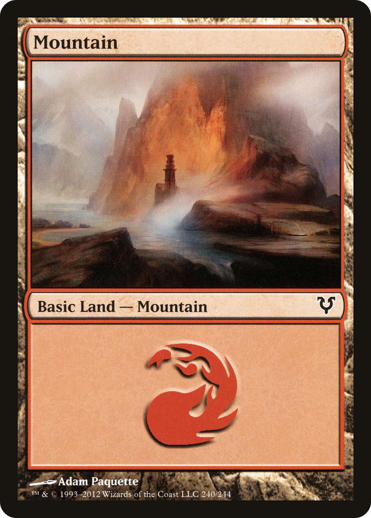 Mountain (240) - Avacyn Restored