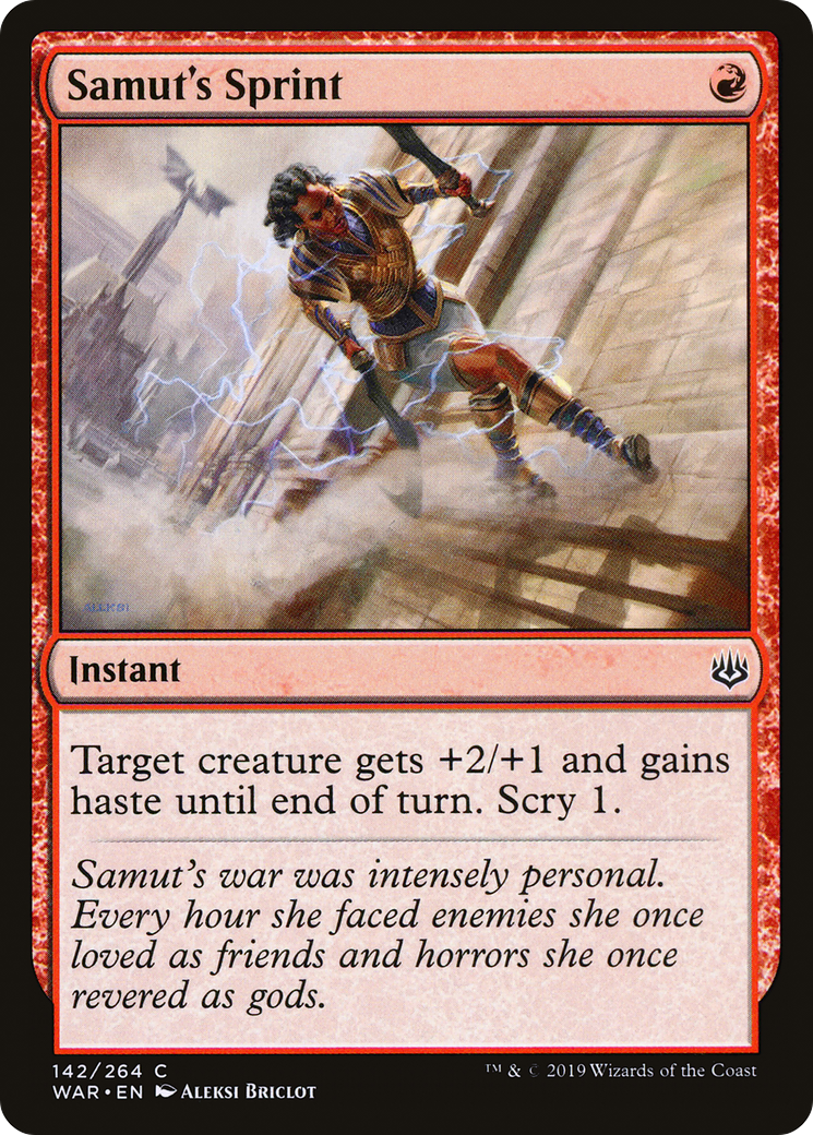 Samut's Sprint (142) - War of the Spark
