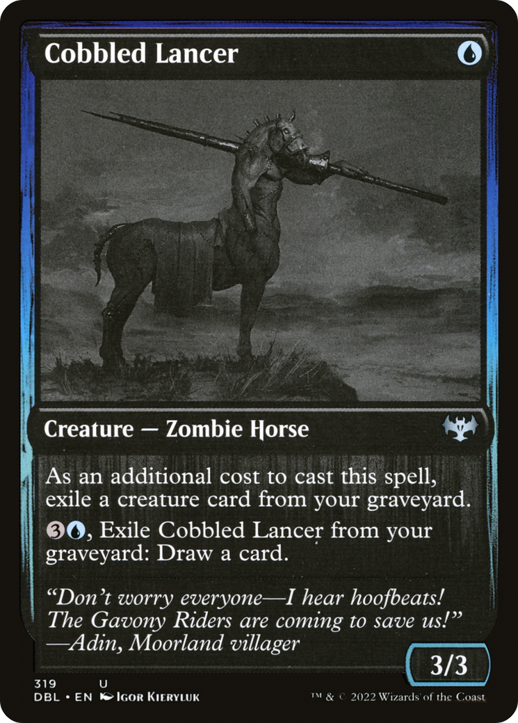 Cobbled Lancer (319) Foil - Innistrad: Double Feature