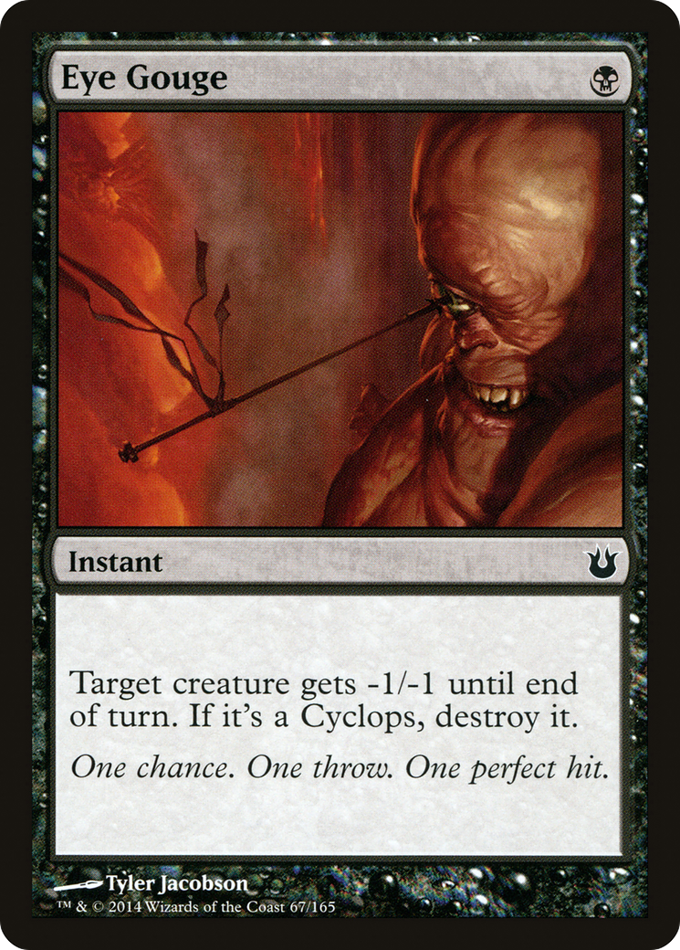 Eye Gouge (067) Foil - Born of the Gods