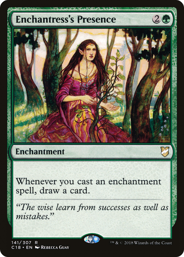 Enchantress's Presence (141) - Commander 2018