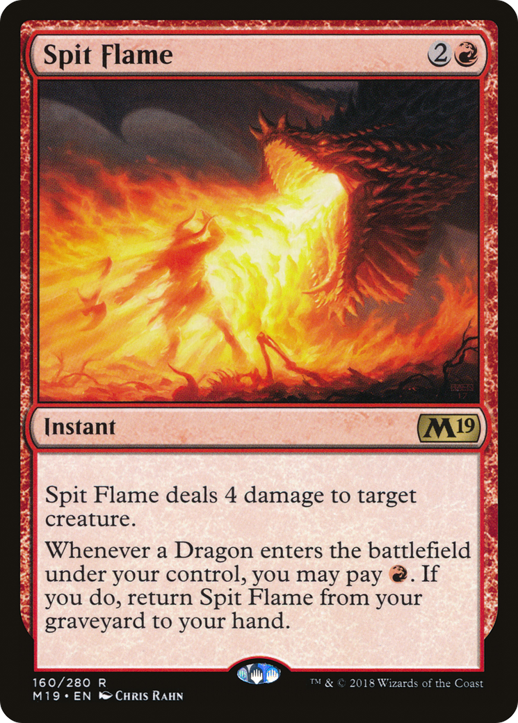 Spit Flame (160) - Core Set 2019