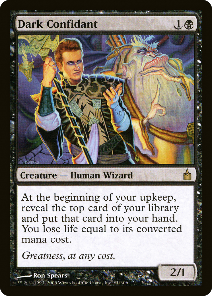 Dark Confidant (081) Foil - Ravnica: City of Guilds