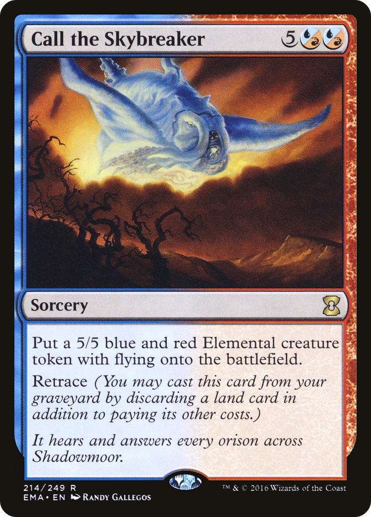 Call the Skybreaker (214) Foil - Eternal Masters