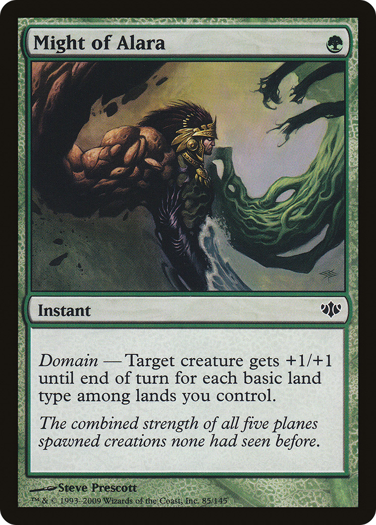 Might of Alara (085) Foil - Conflux