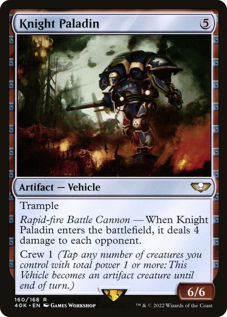 Knight Paladin (160) - Warhammer 40,000 Commander
