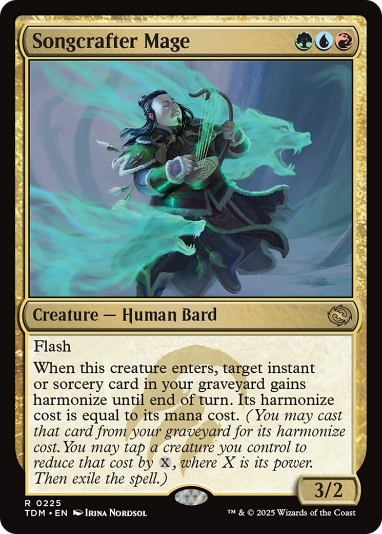 Songcrafter Mage (225) Foil - Tarkir: Dragonstorm