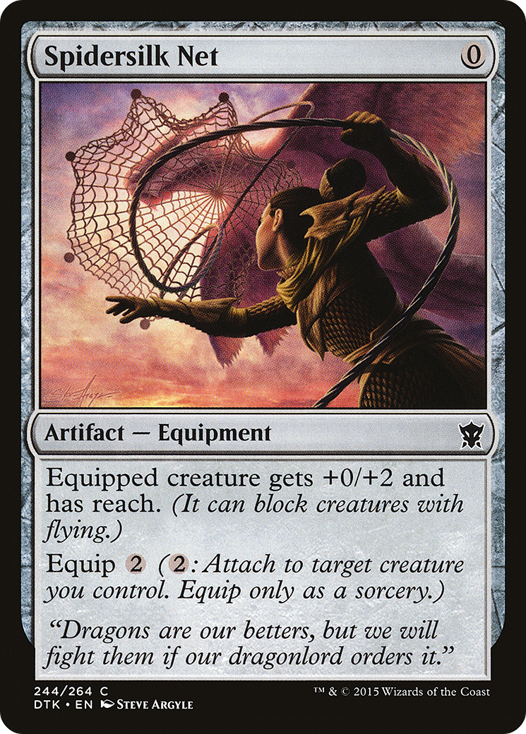 Spidersilk Net (244) Foil - Dragons of Tarkir