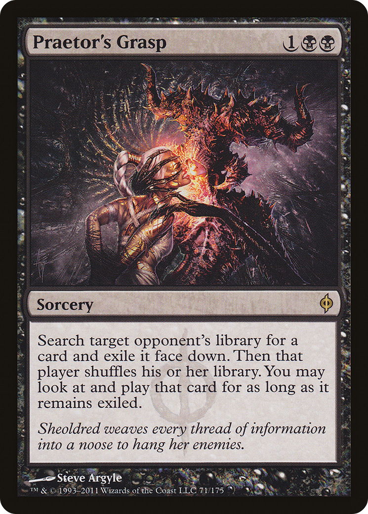 Praetor's Grasp (071) Foil - New Phyrexia