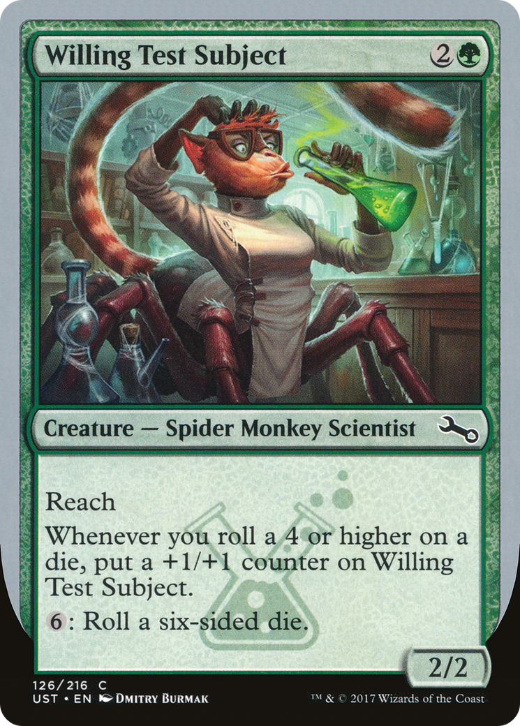 Willing Test Subject (126) Foil - Unstable