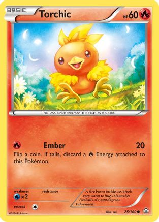 Torchic (25) Reverse Holofoil - XY Primal Clash