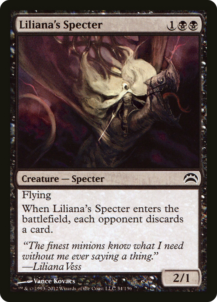 Liliana's Specter (034) - Planechase 2012