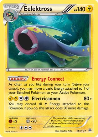 Eelektross (65) Reverse Holofoil - XY Primal Clash