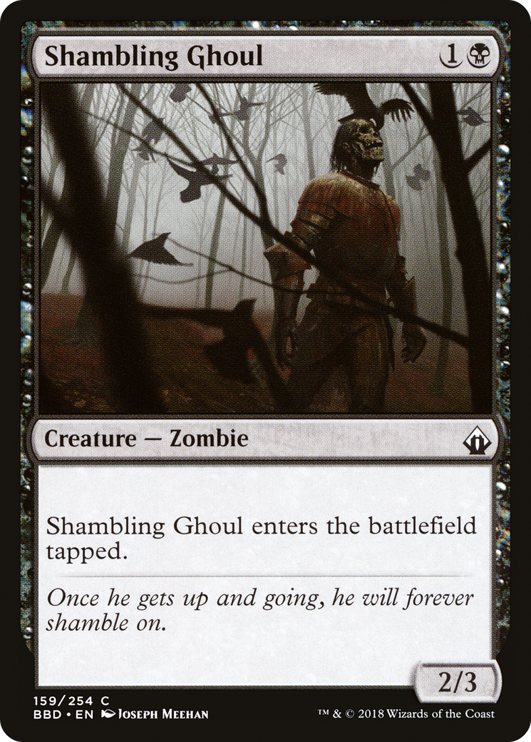 Shambling Ghoul (159) Foil - Battlebond