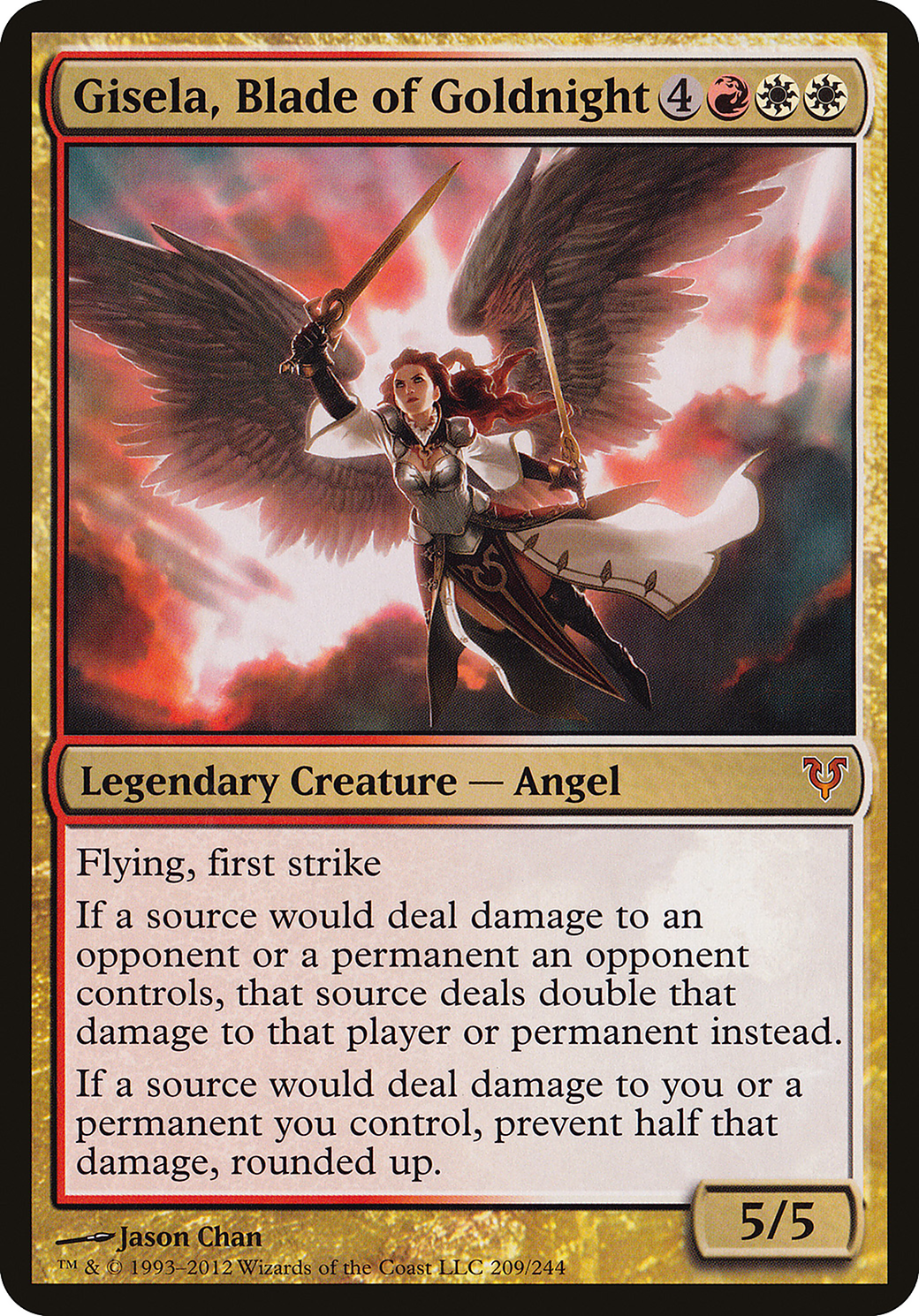 Gisela, Blade of Goldnight (209) Foil - Open the Helvault
