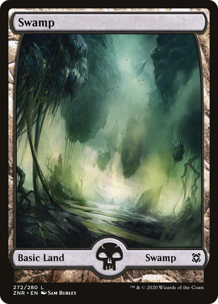 Swamp – Full Art (272) - Zendikar Rising