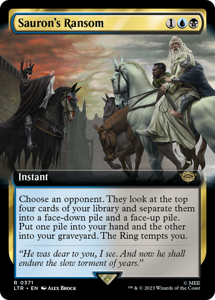 Sauron's Ransom (Extended Art) (371) - The Lord of the Rings: Tales of Middle-earth