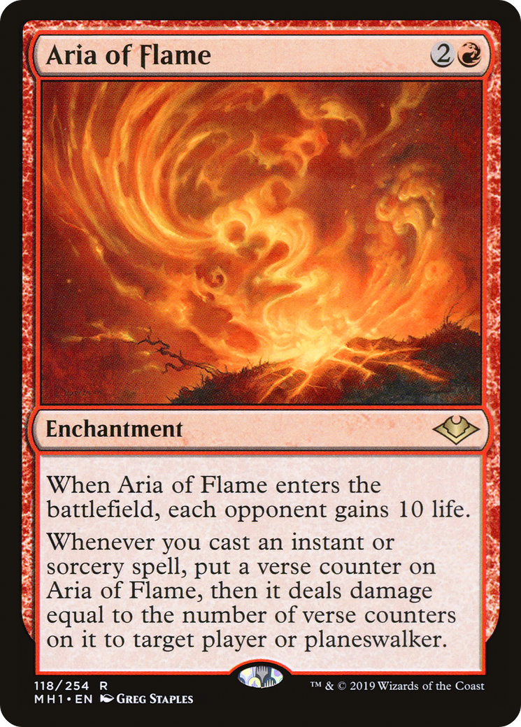 Aria of Flame (118) - Modern Horizons