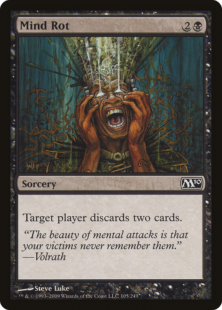 Mind Rot (105) Foil - Magic 2010