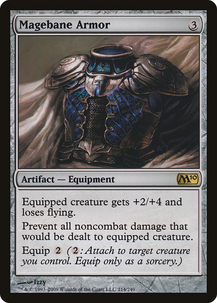 Magebane Armor (214) Foil - Magic 2010