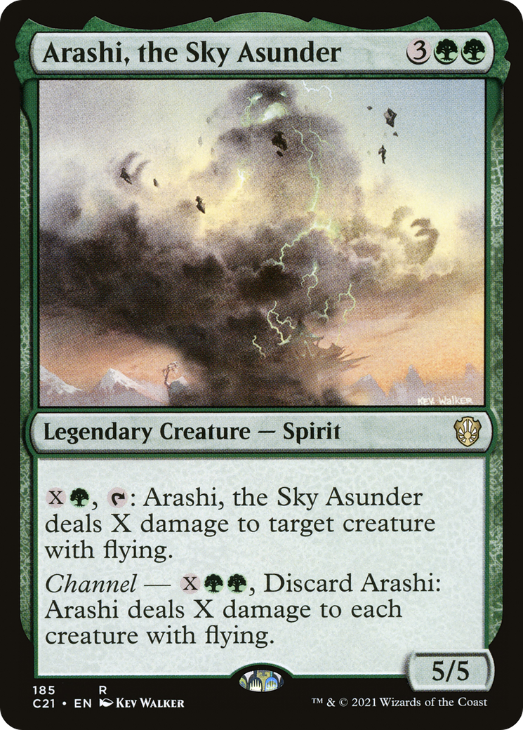 Arashi, the Sky Asunder (185) - Commander 2021