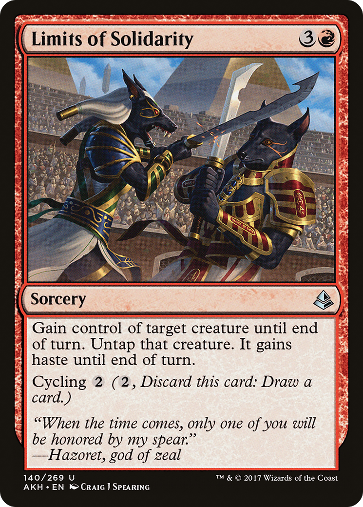 Limits of Solidarity (140) - Amonkhet