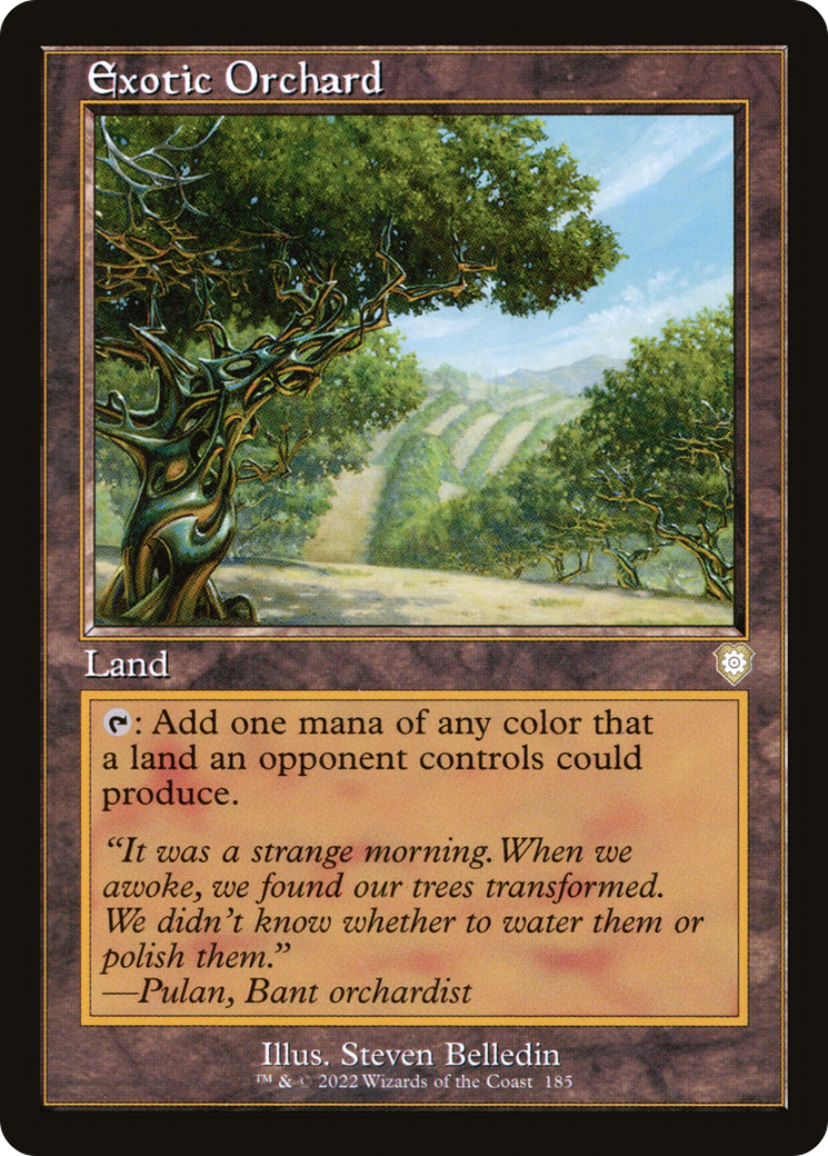 Exotic Orchard (Retro) (185) - The Brothers' War Commander
