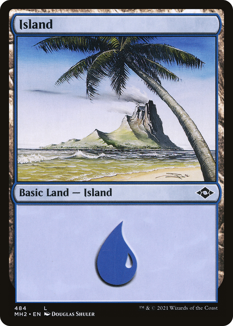 Island (484) Foil - Modern Horizons 2