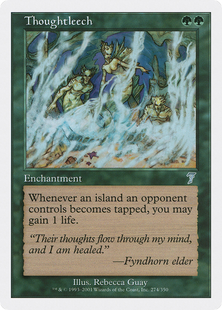 Thoughtleech (274) Foil - Seventh Edition