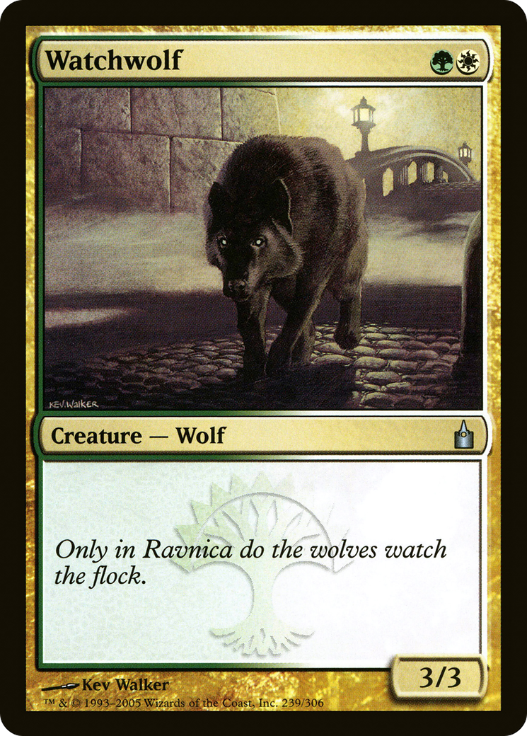 Watchwolf (239) Foil - Ravnica: City of Guilds