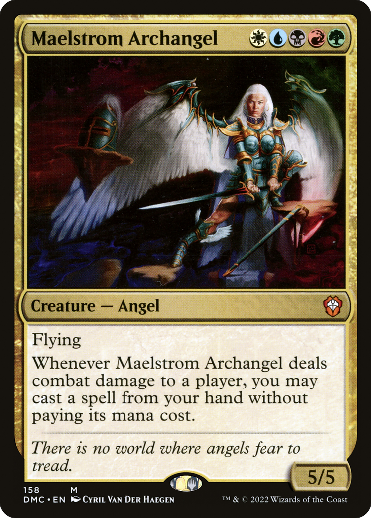 Maelstrom Archangel (158) - Dominaria United Commander