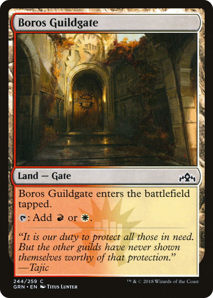 Boros Guildgate (244) Foil - Guilds of Ravnica