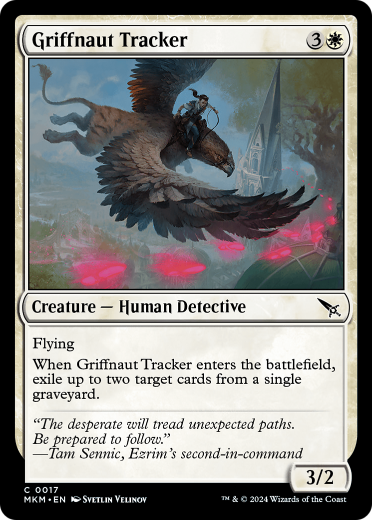 Griffnaut Tracker (017) - Murders at Karlov Manor