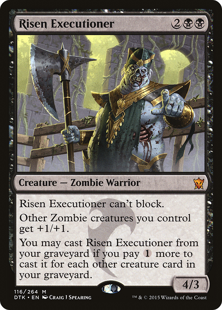 Risen Executioner (116) - Dragons of Tarkir