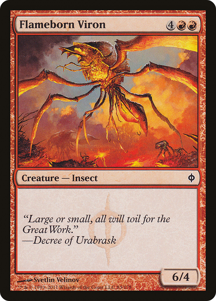 Flameborn Viron (083) - New Phyrexia