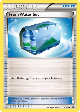 Fresh Water Set (129) Reverse Holofoil - XY Primal Clash