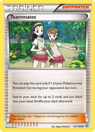 Teammates (141) Reverse Holofoil - XY Primal Clash