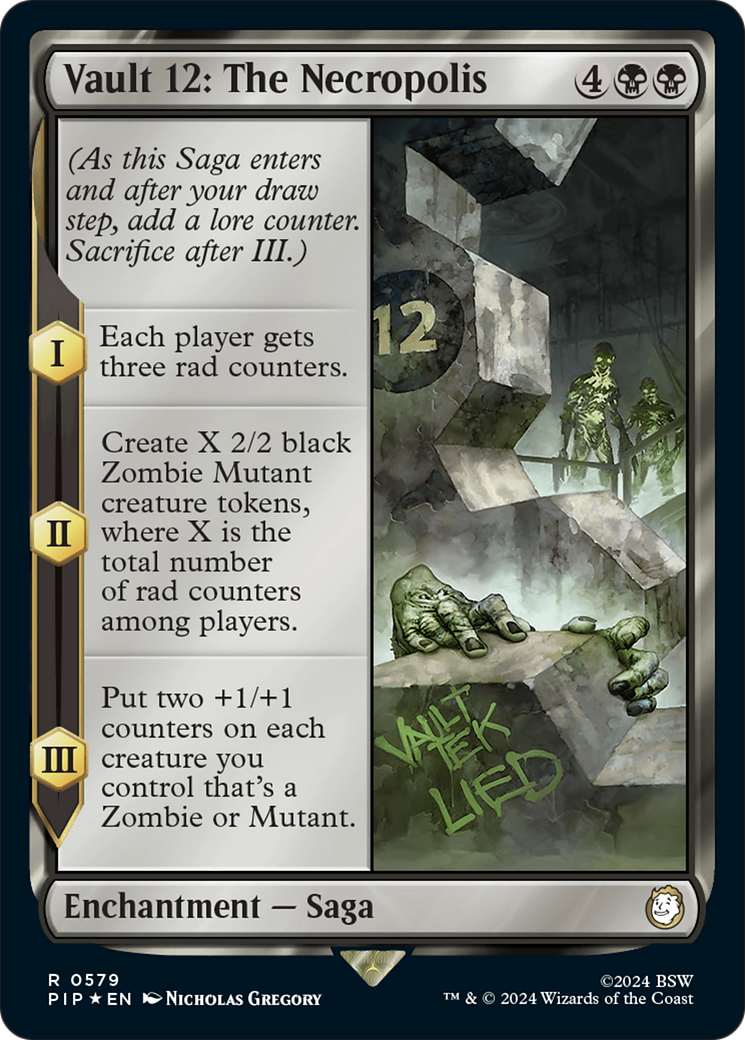 Vault 12: The Necropolis (Surge Foil) (579) Foil - Fallout