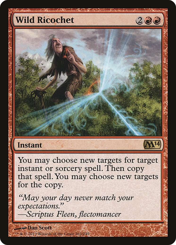 Wild Ricochet (162) Foil - Magic 2014