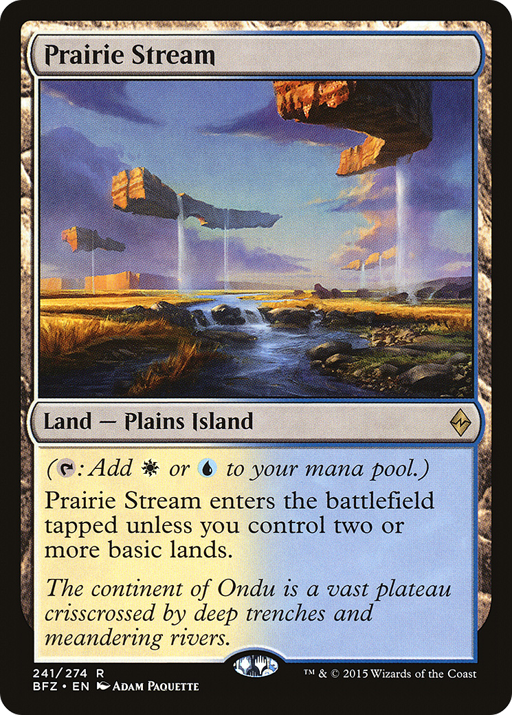 Prairie Stream (241) - Battle for Zendikar
