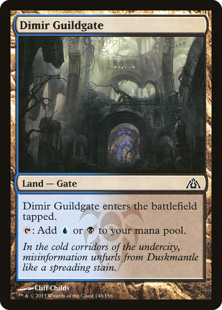 Dimir Guildgate (148) - Dragon's Maze