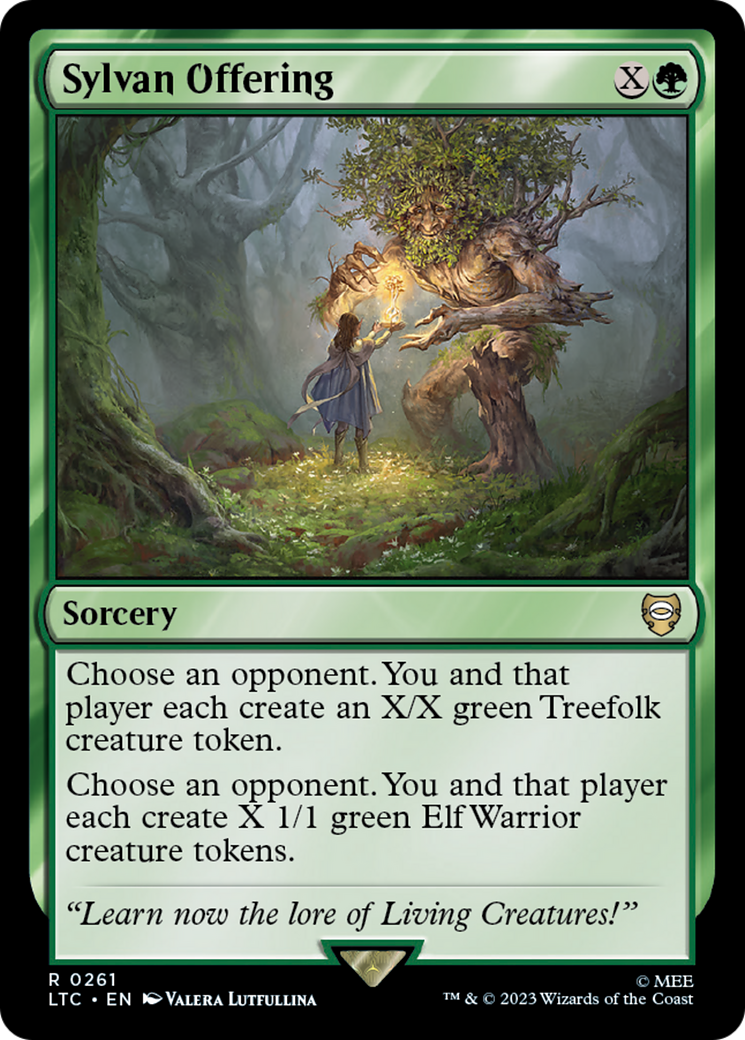 Sylvan Offering (261) - Tales of Middle-earth Commander