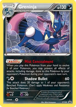 Greninja - XY24 (XY24) Holofoil - XY Promos