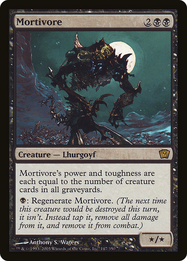 Mortivore (147) Foil - Ninth Edition